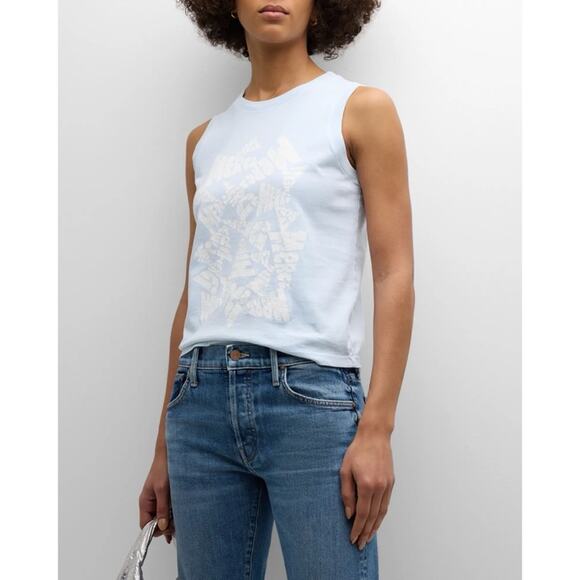 MOTHER The Strong and Silent Type Tank Top - Picture 1 of 9